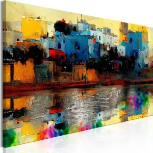 Textured Canvas Wall Art Abstract