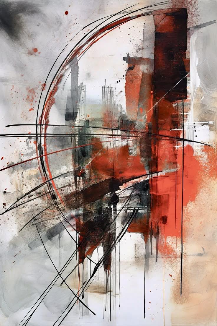 Abstract Oil Painting